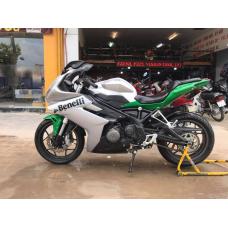Bán xe Benelli 302R cũ lướt mầu xanh bạc Hà Nội